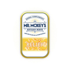 Relief 5:1 Ginger Mints (100mg CBD/20mg THC)